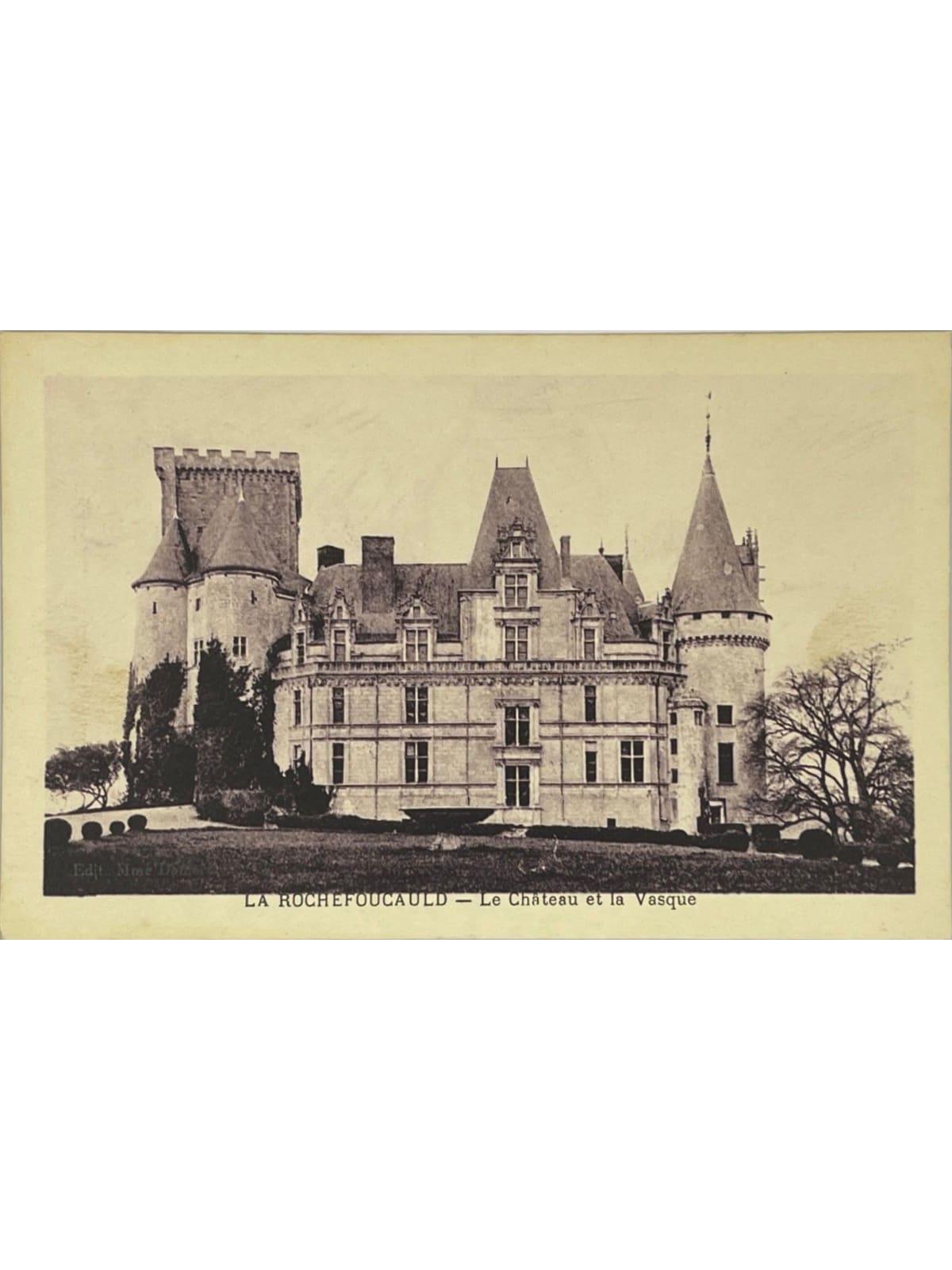 Recto de la carte postale