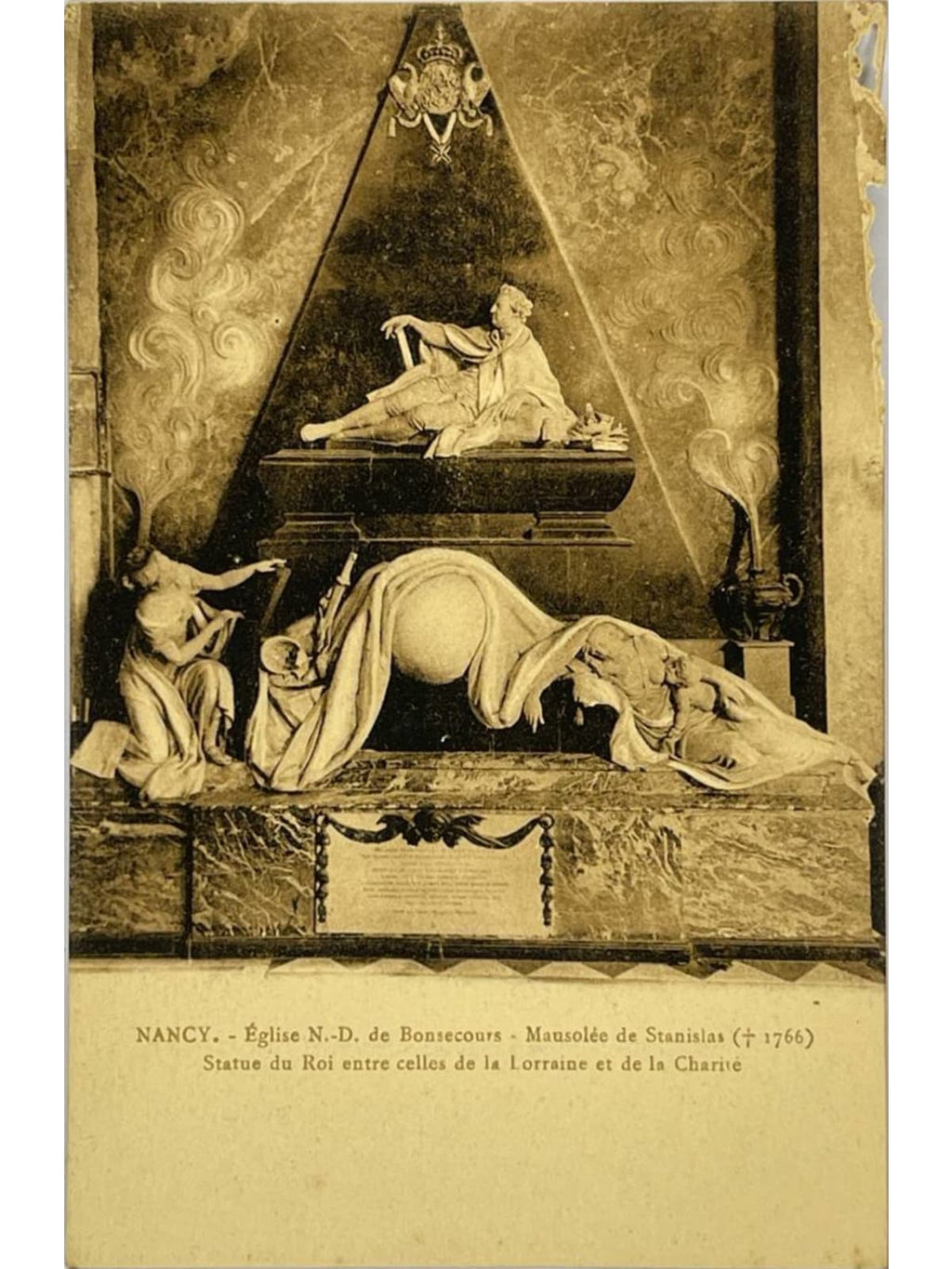 Recto de la carte postale