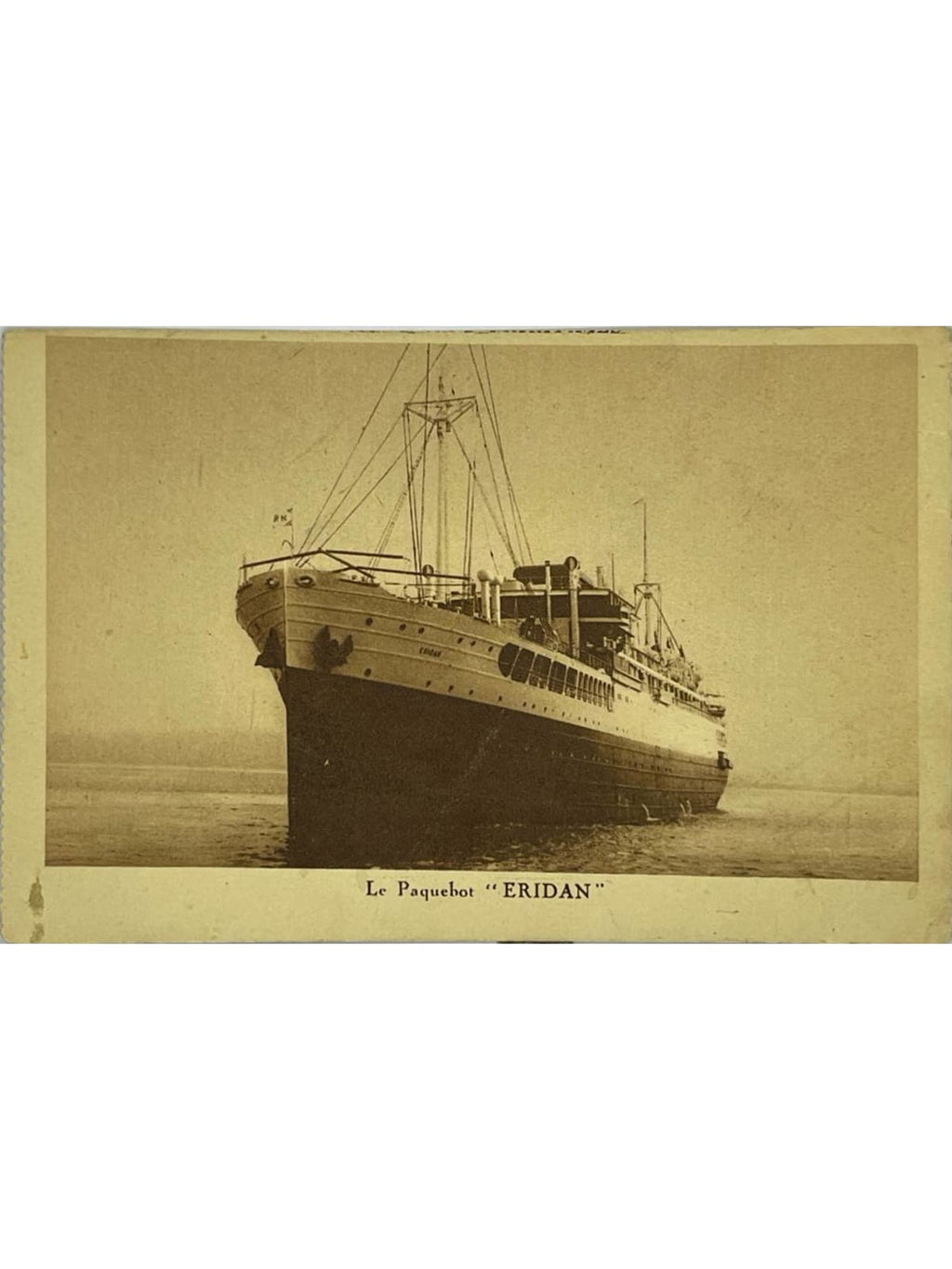 Recto de la carte postale