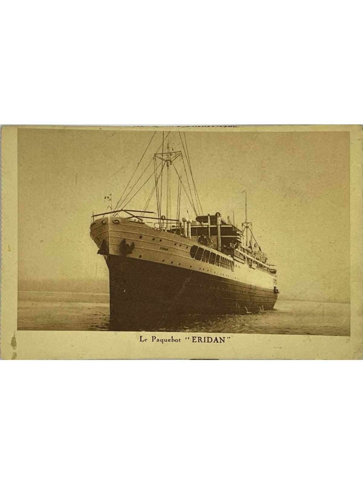 Recto de la carte postale