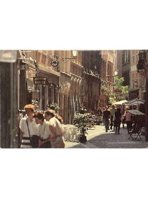 Lyon – Rue piétonne du quartier Saint-Jean – Carte postale couleur