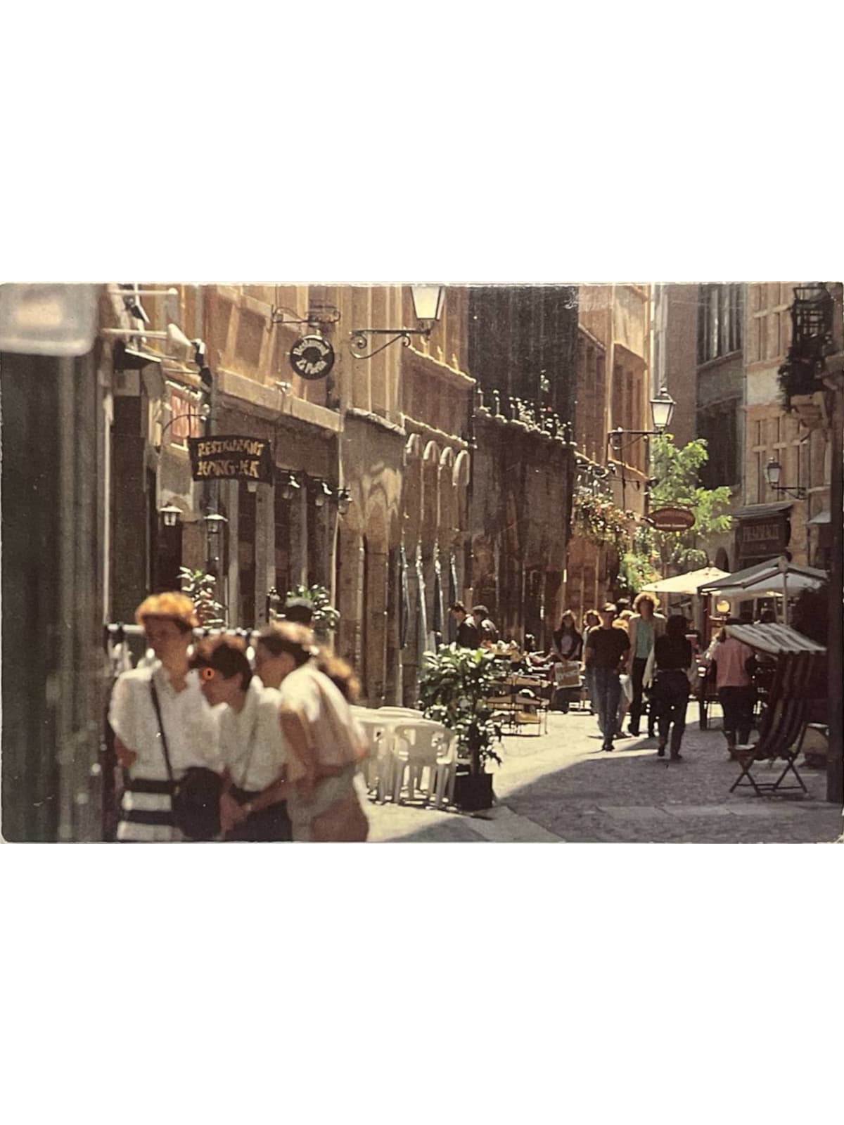 Recto de la carte postale