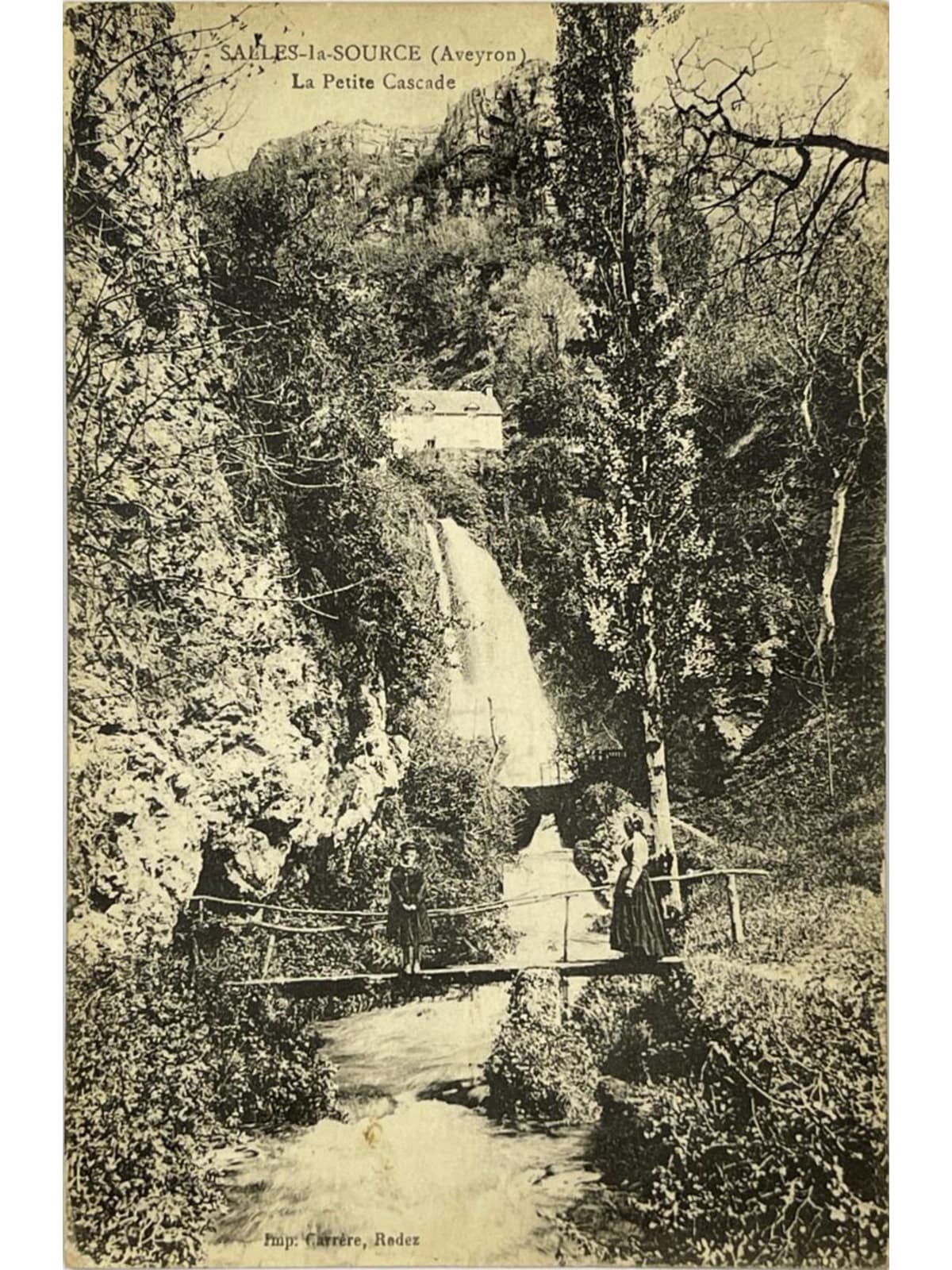Recto de la carte postale