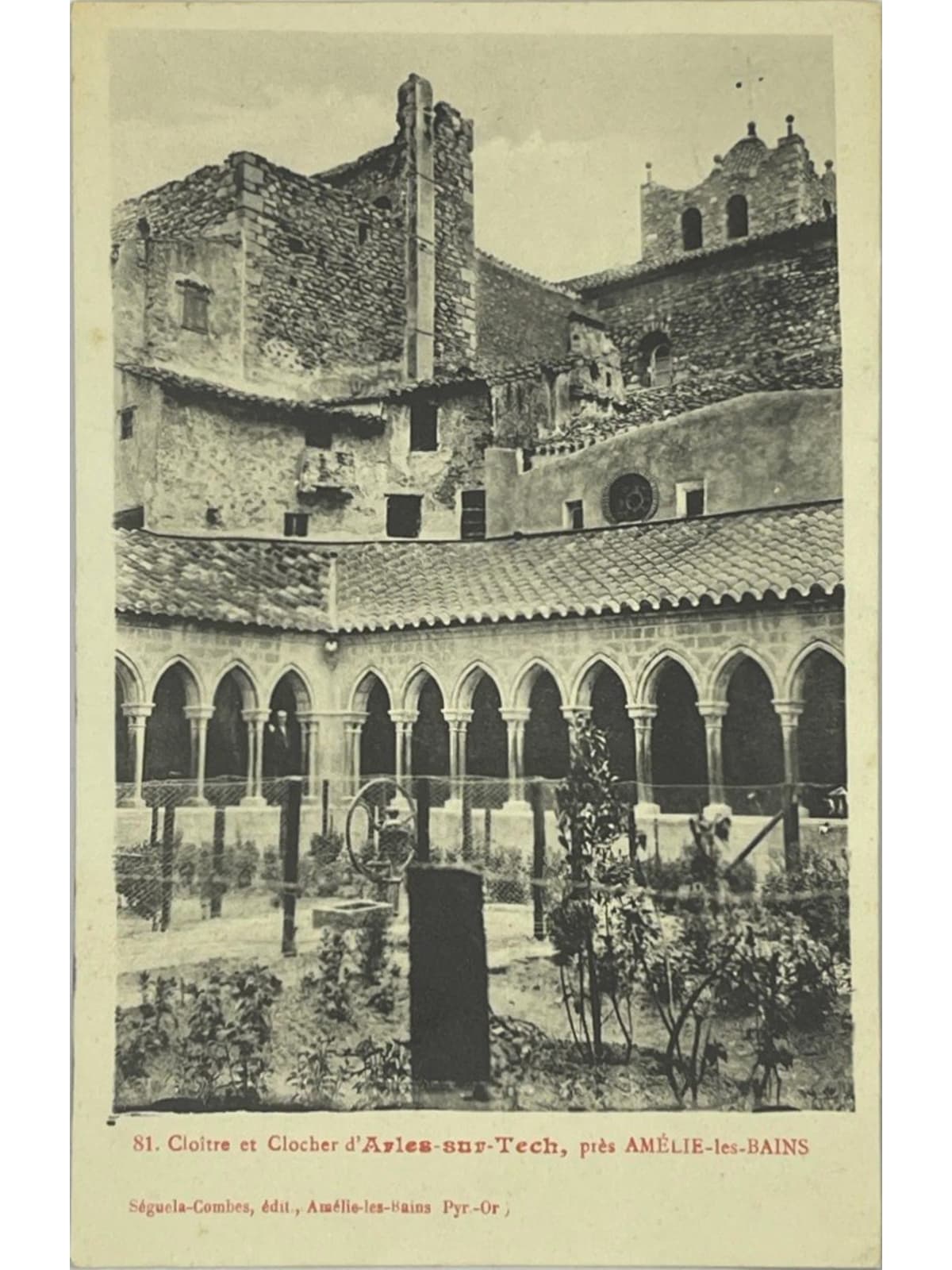 Recto de la carte postale