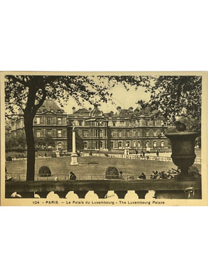 Paris – Palais du Luxembourg – A. Leconte n° 104