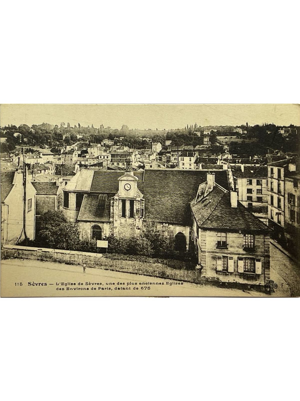 Recto de la carte postale