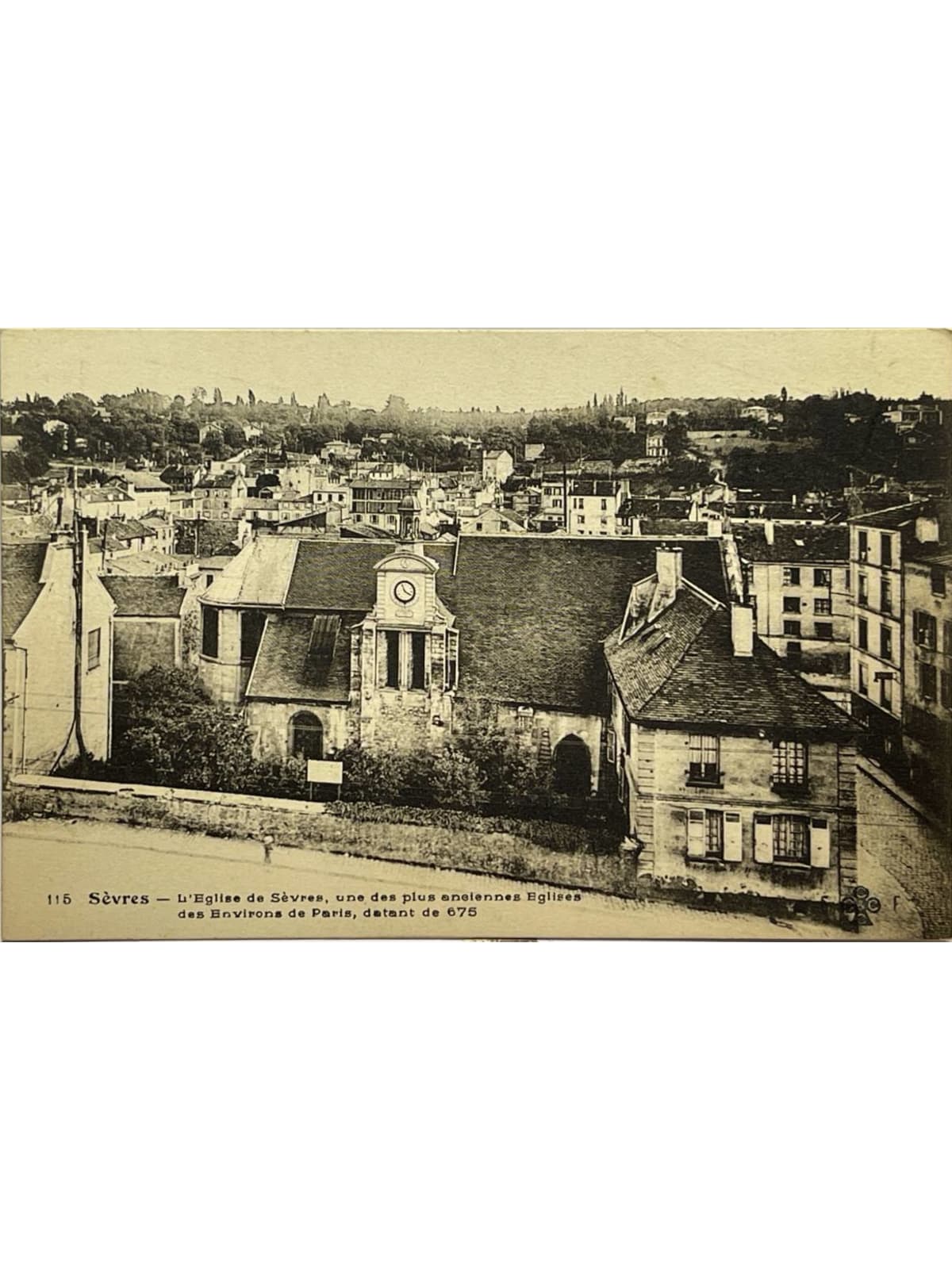 Recto de la carte postale