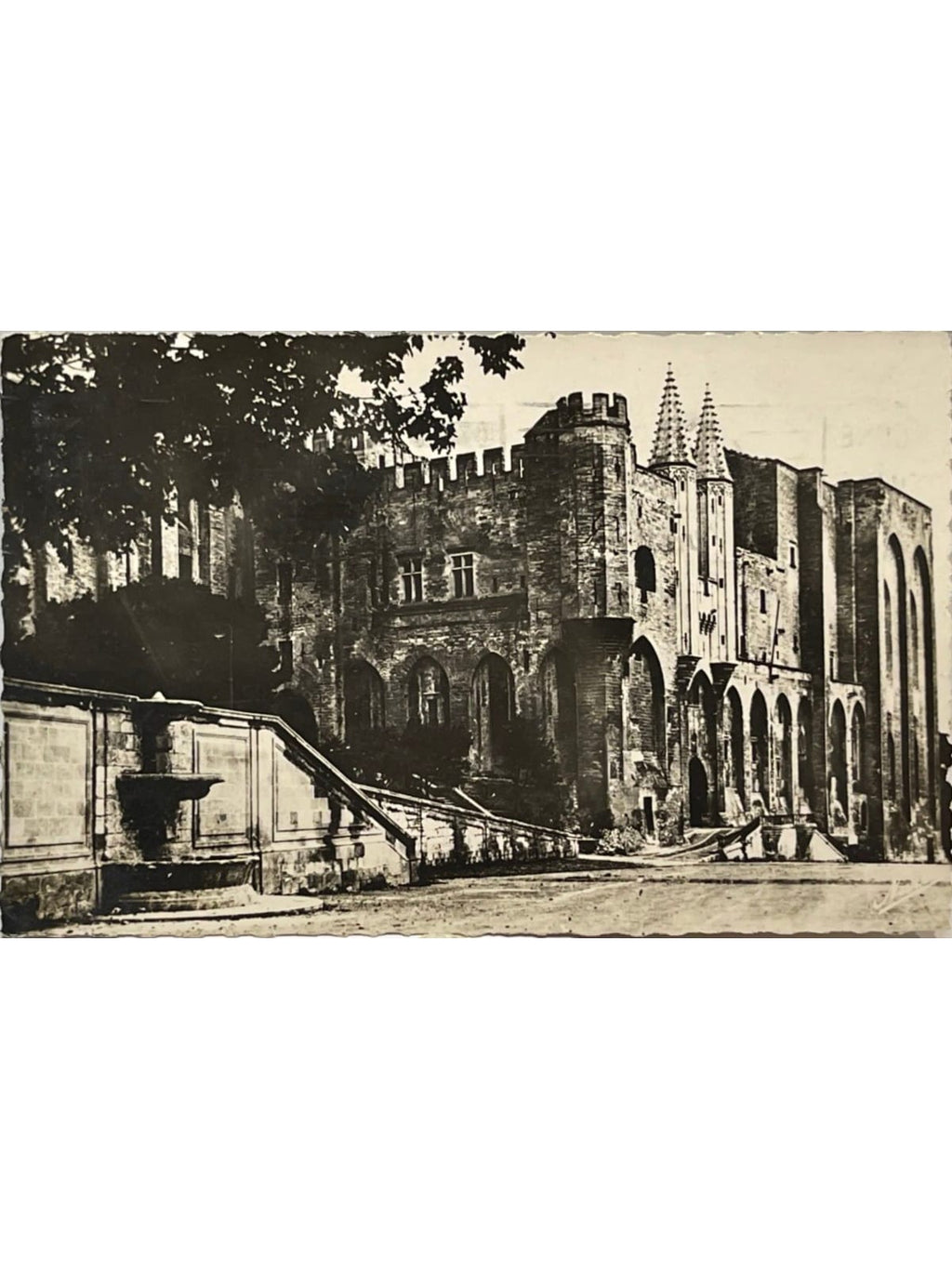 Recto de la carte postale