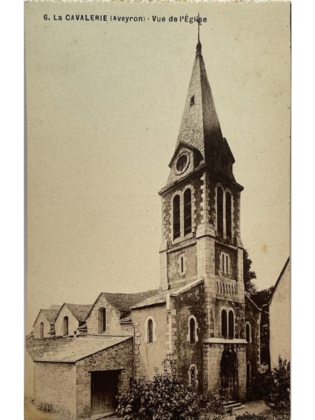 Recto de la carte postale