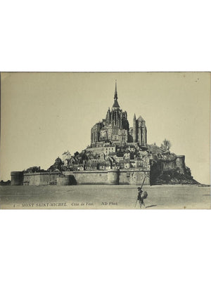 Le Mont-Saint-Michel – Côté de l'est – N.D. Phot. – CPA n° 4