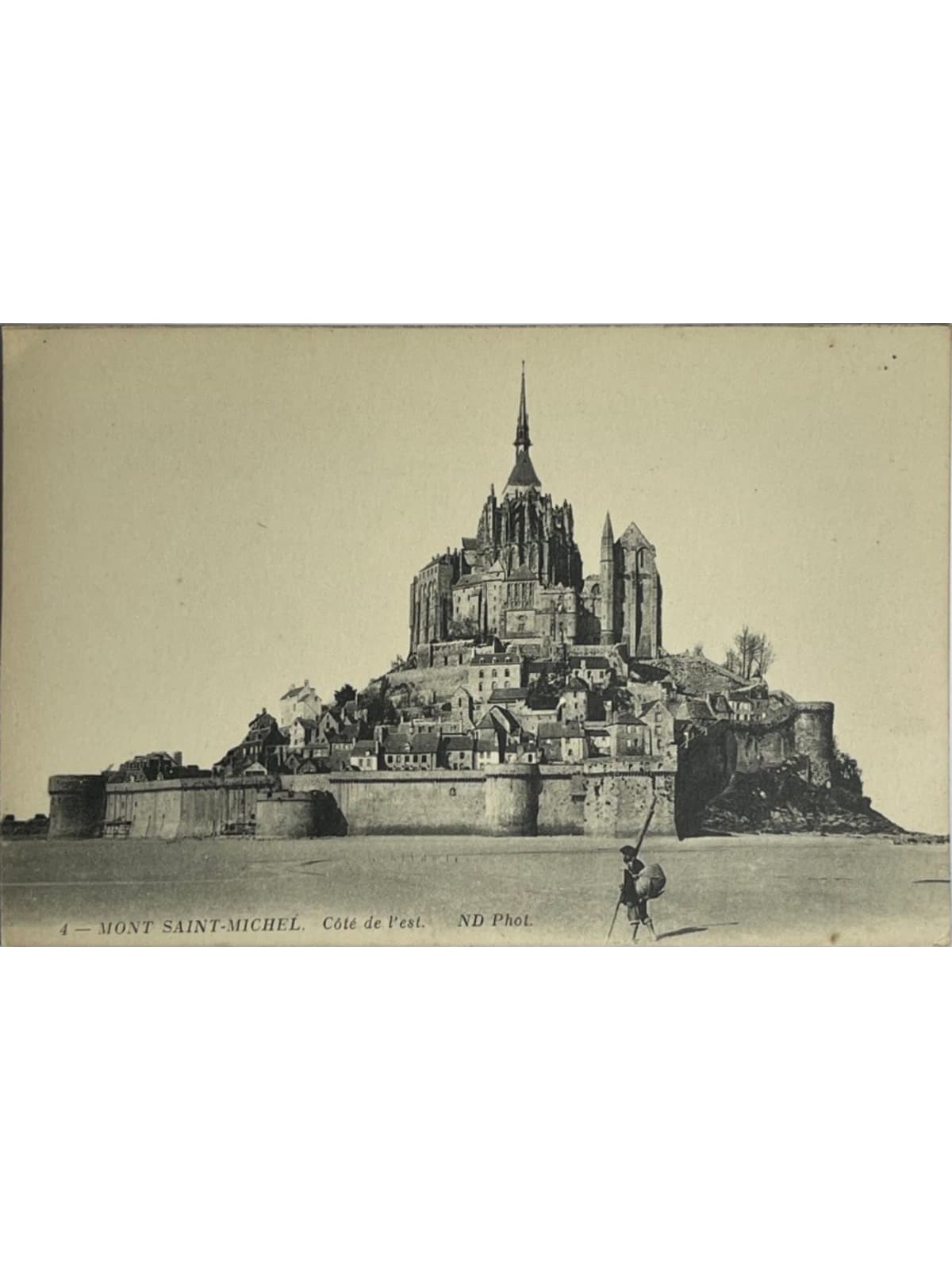 Recto de la carte postale