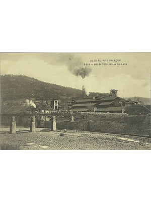 Carte postale – Bessèges (Gard) – Mines de Lalle – Le Gard pittoresque n° 5219