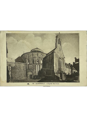 Quimperlé – Église Sainte-Croix – Carte postale ancienne n° 141