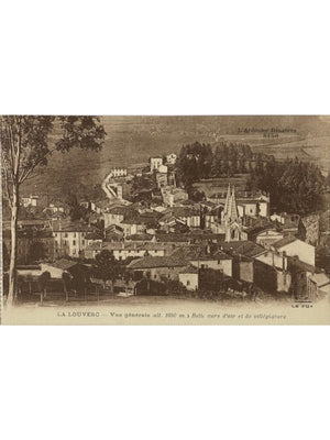 La Louvesc (Ardèche) – Vue générale et basilique Saint-Régis – CPA n° 816