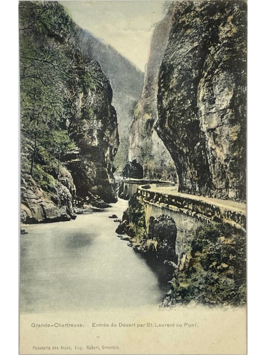 Recto de la carte postale