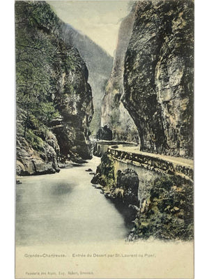 Grande-Chartreuse – Entrée du Désert par Saint-Laurent-du-Pont – CPA ancienne