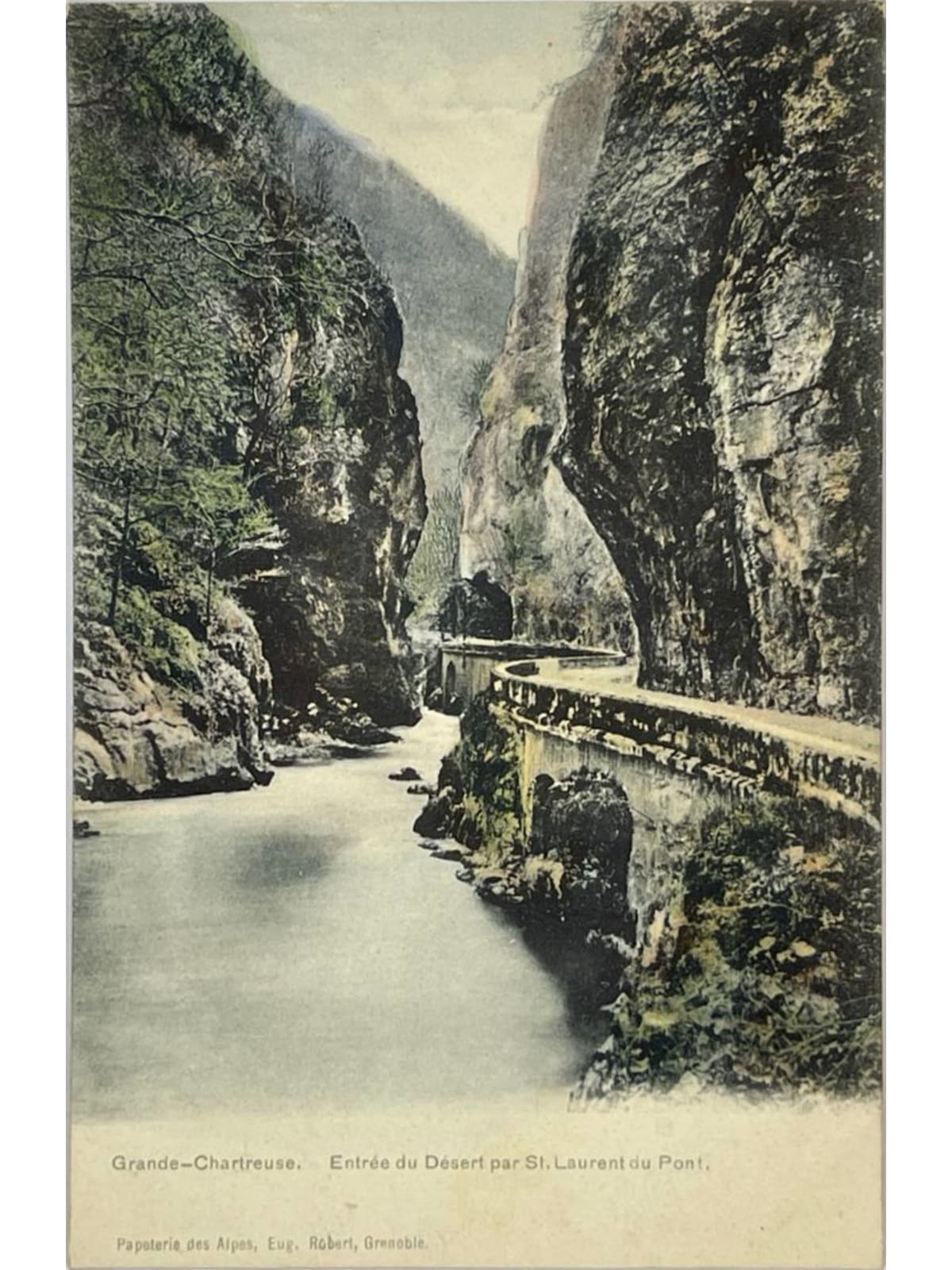 Recto de la carte postale