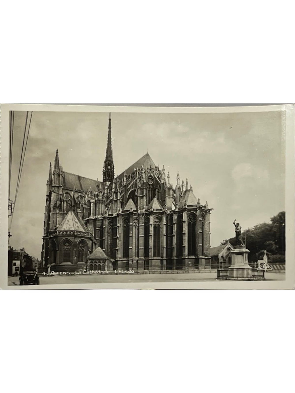 Recto de la carte postale