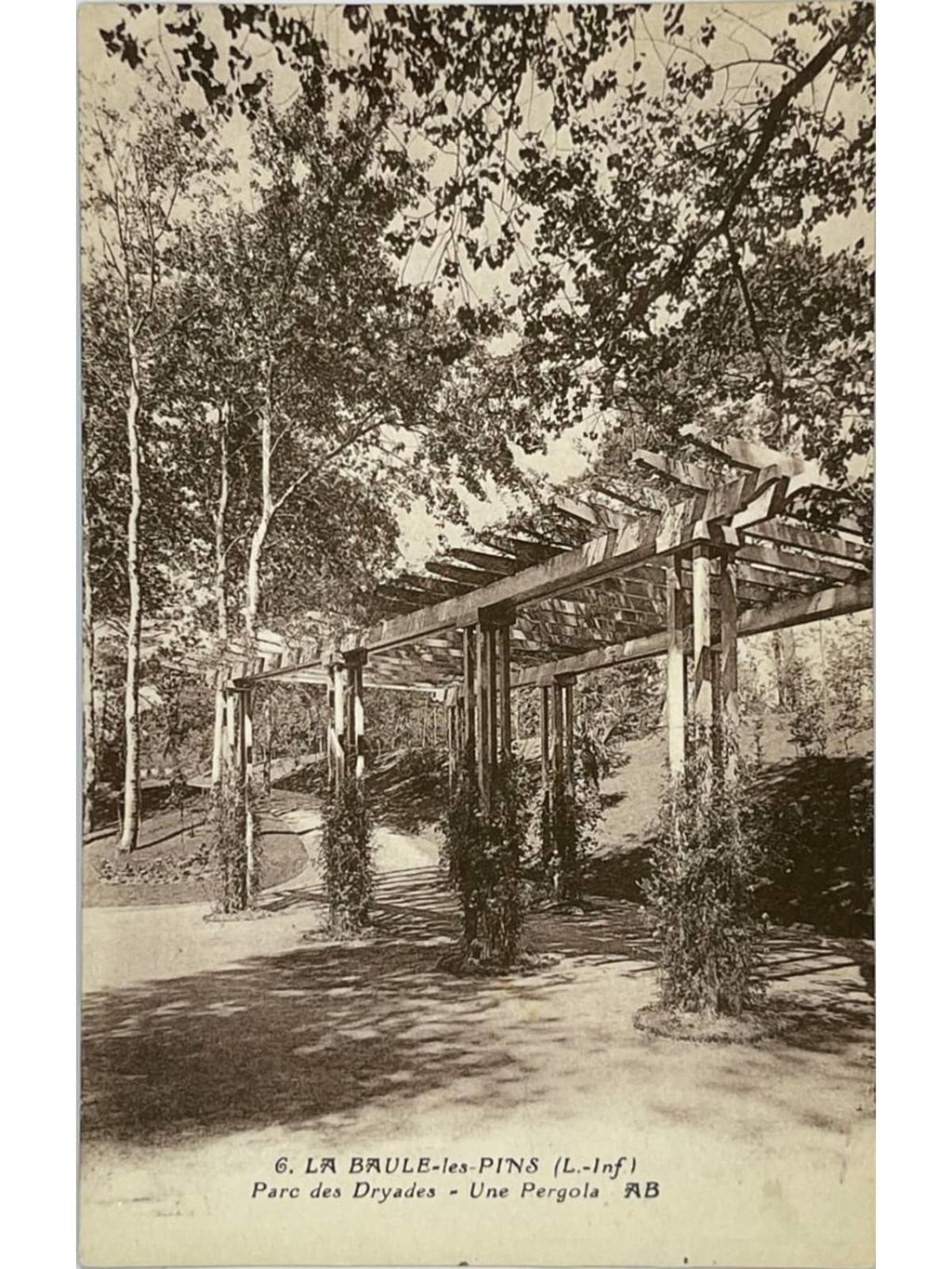 Recto de la carte postale