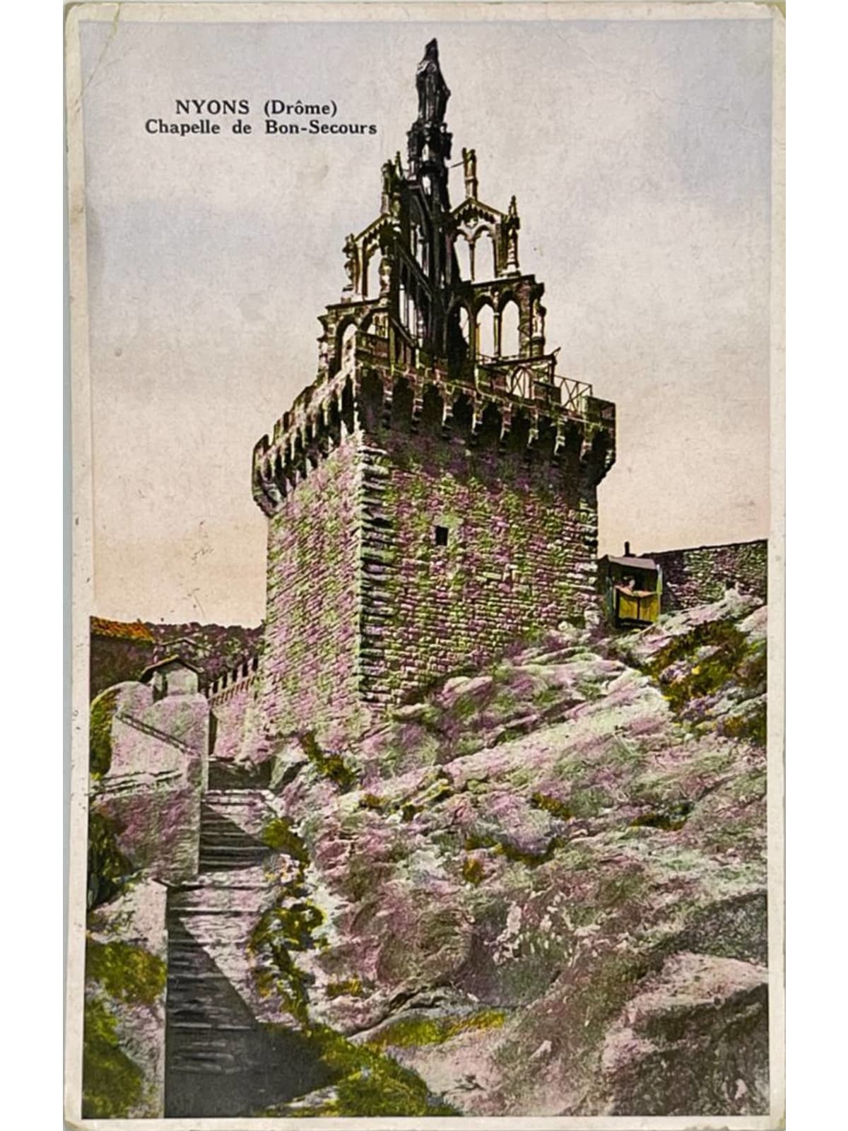 Recto de la carte postale