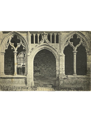 Carte postale – Tréguier – Entrée du cloître Saint-Tugdual – N.D. Phot. n° 49