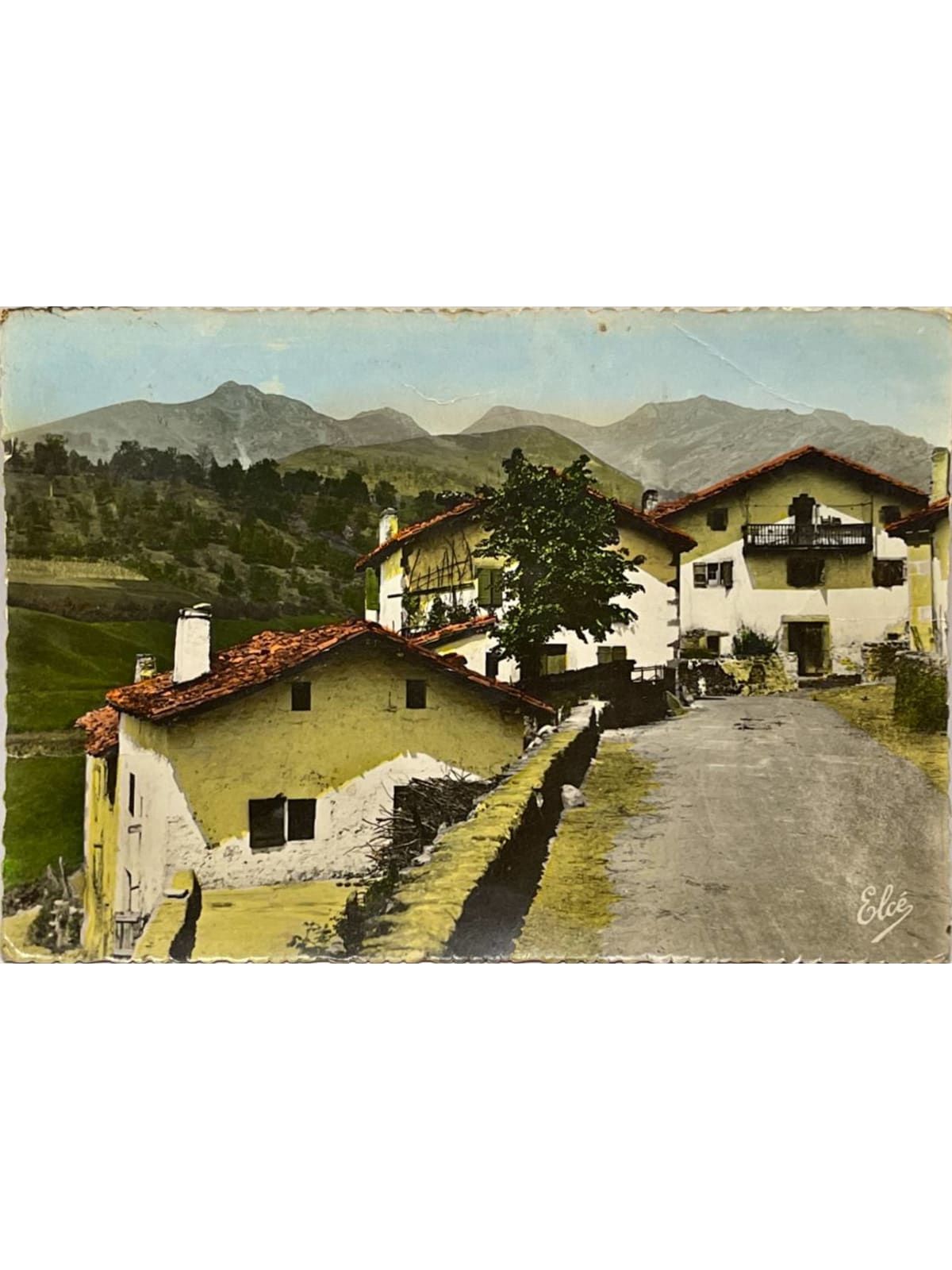 Recto de la carte postale