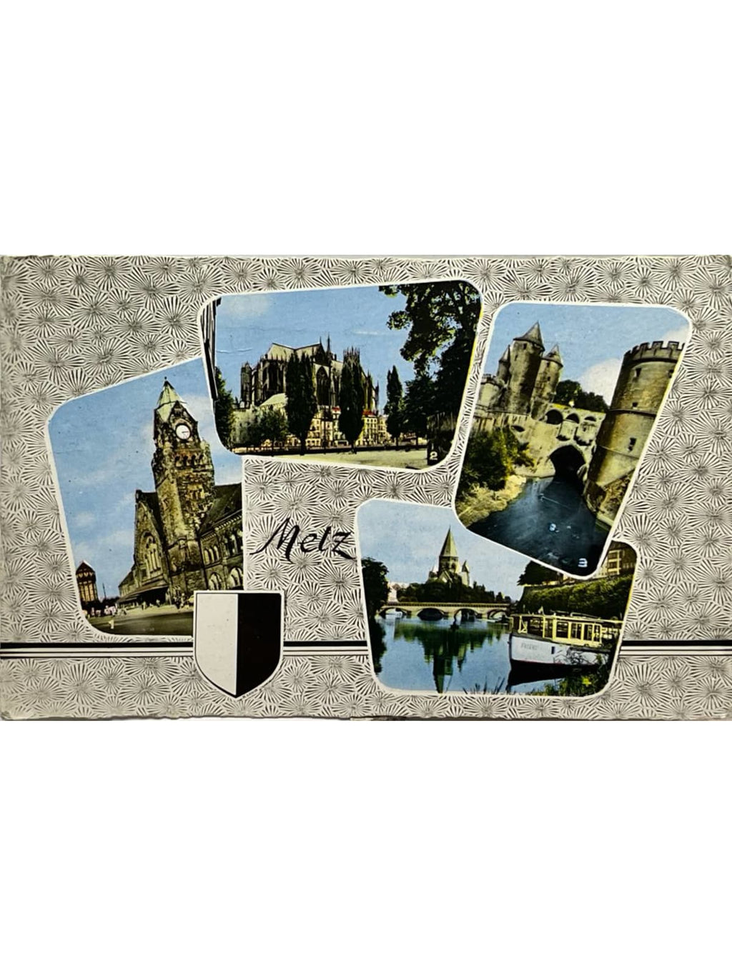 Recto de la carte postale