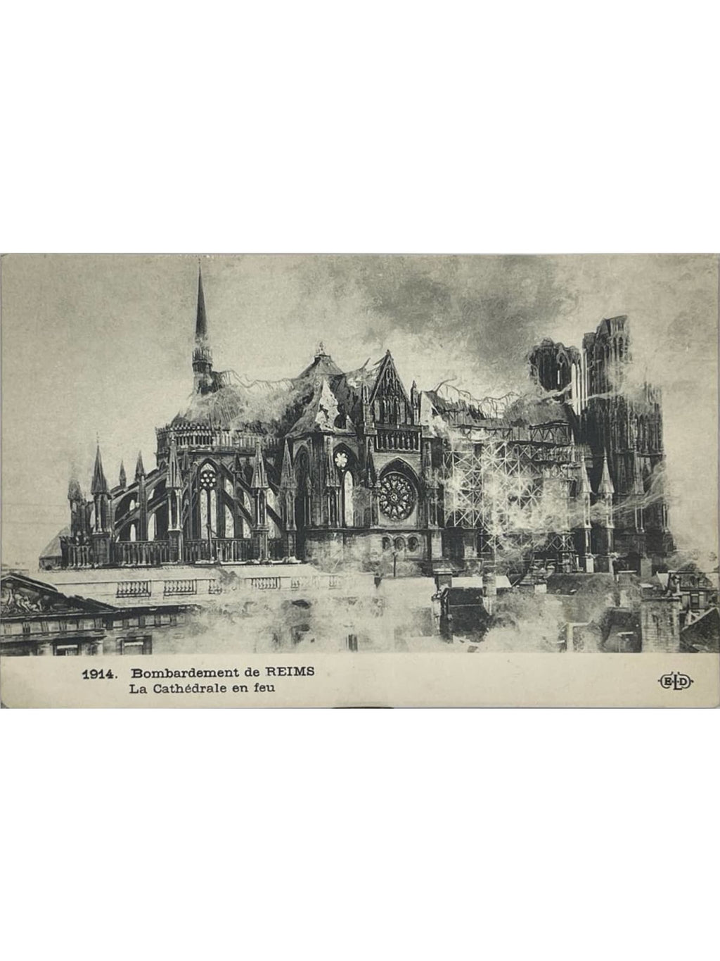 Recto de la carte postale