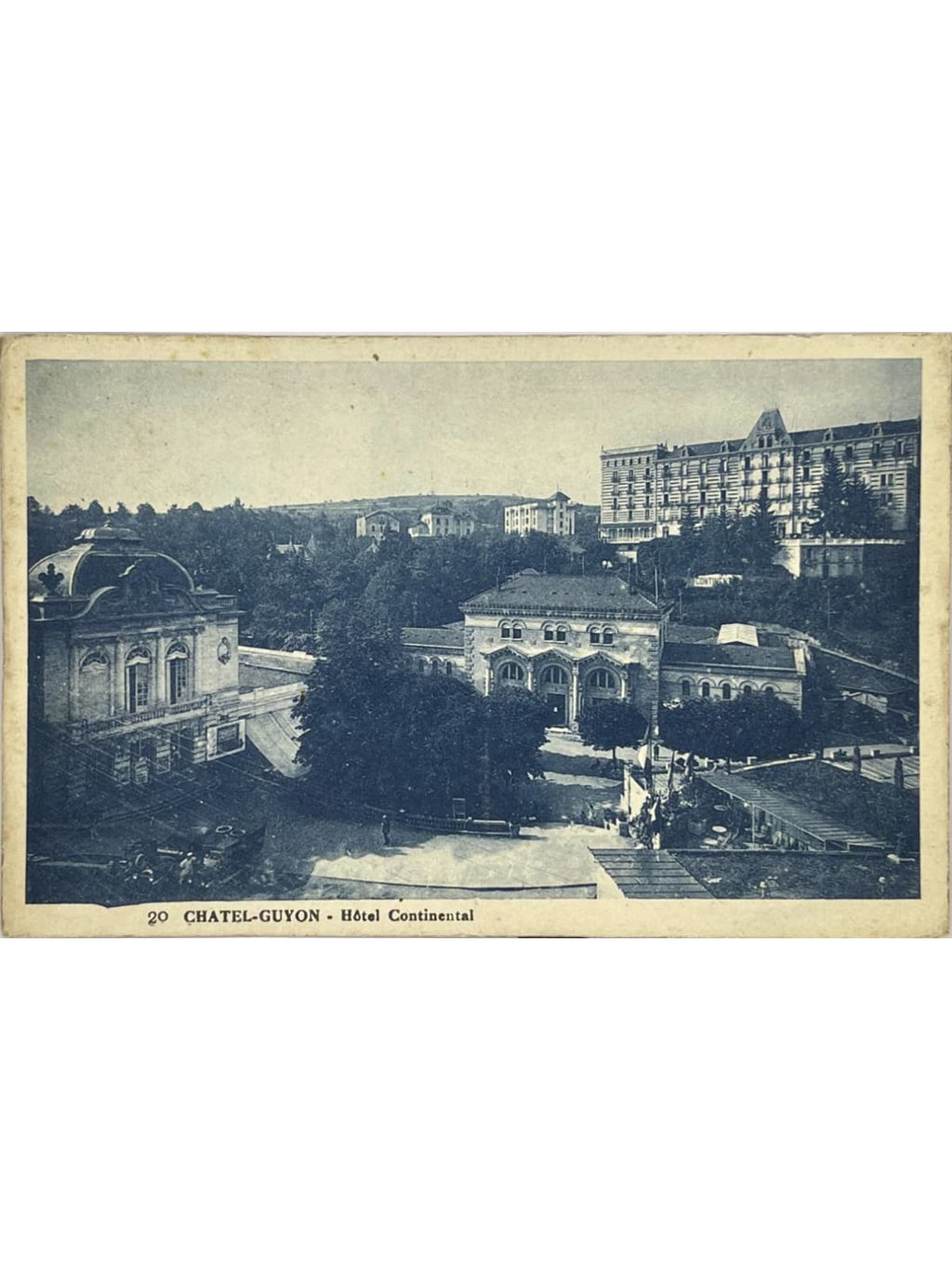 Recto de la carte postale