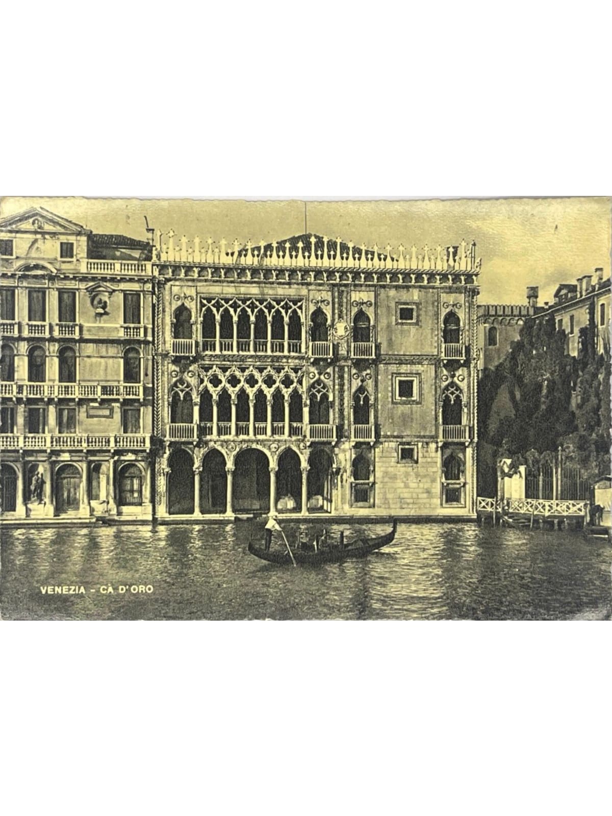 Recto de la carte postale