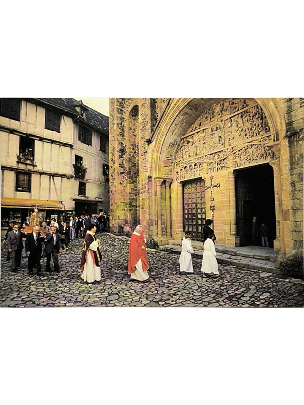 Recto de la carte postale