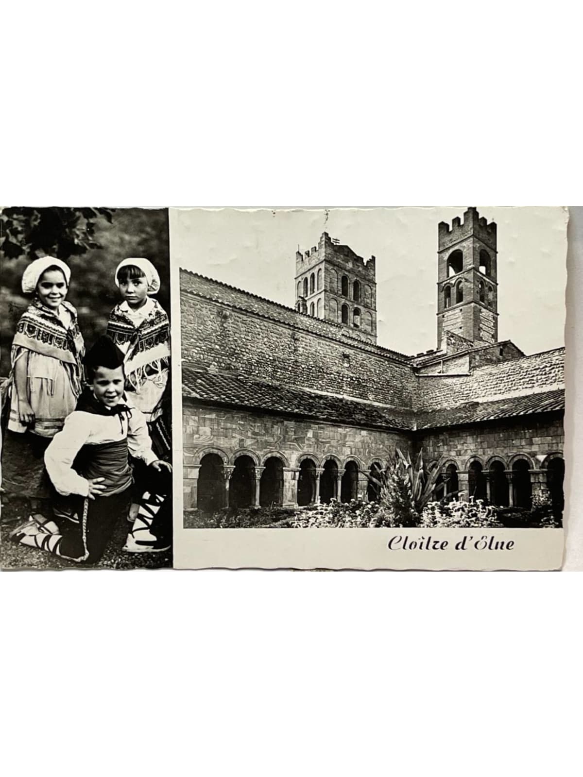 Recto de la carte postale