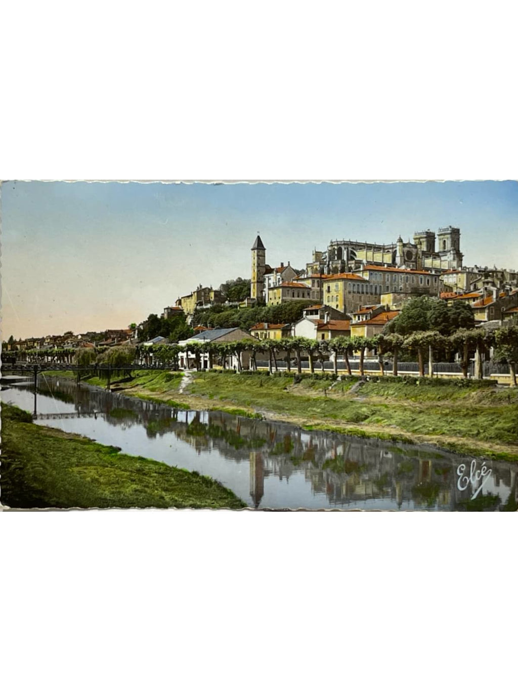 Recto de la carte postale
