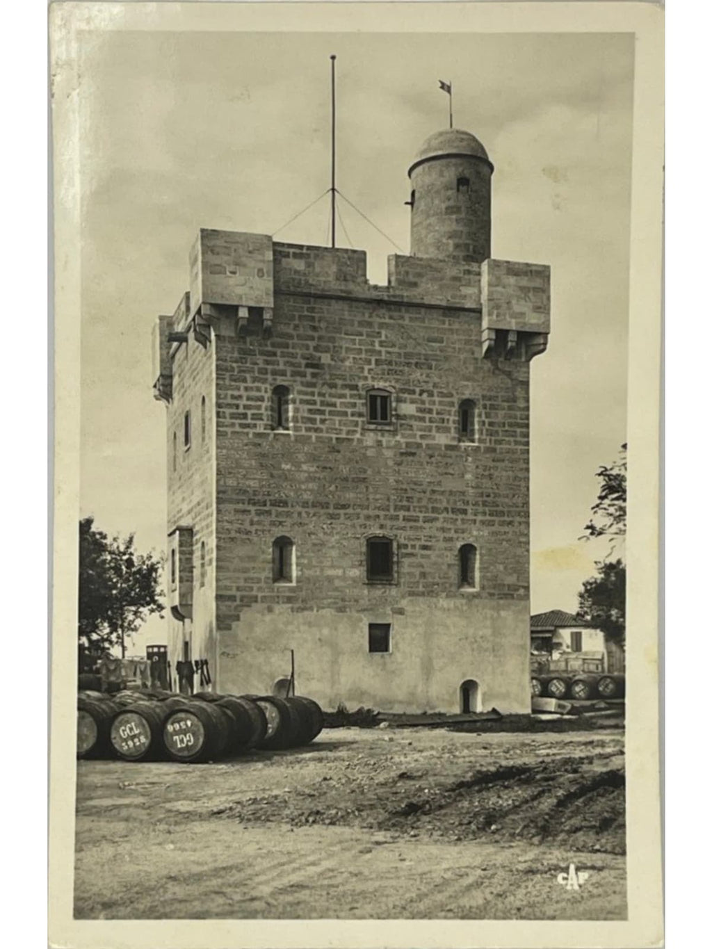 Recto de la carte postale