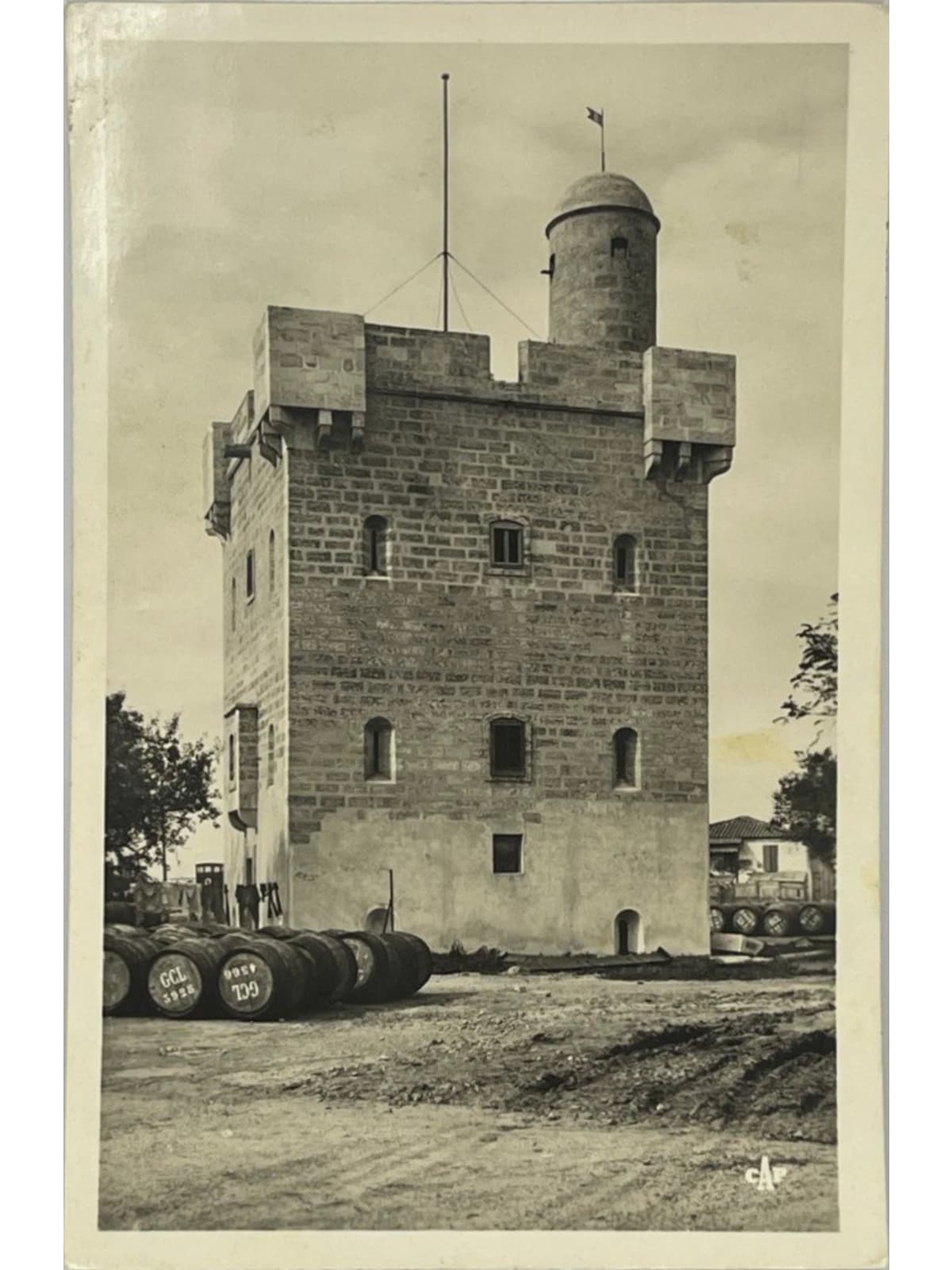 Recto de la carte postale