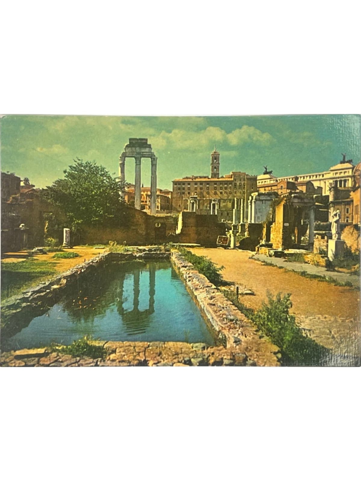 Recto de la carte postale