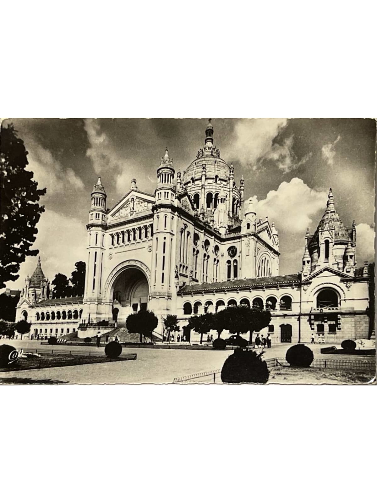 Recto de la carte postale