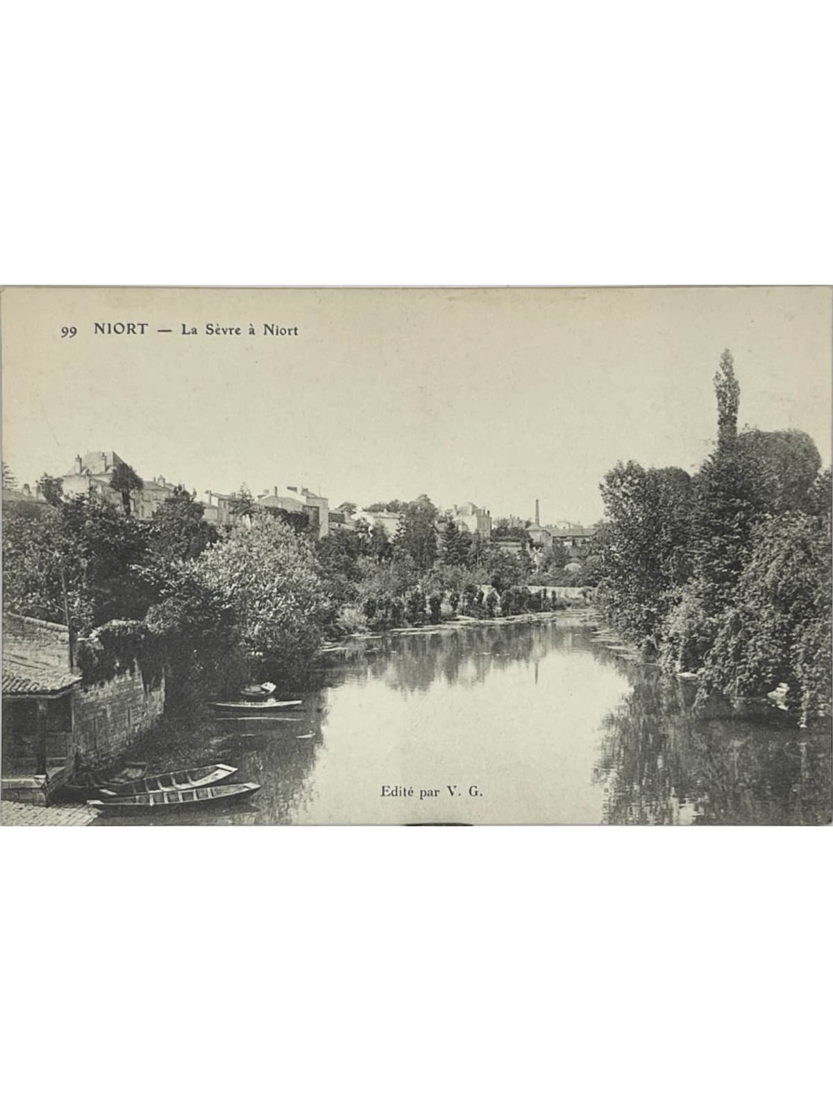 Recto de la carte postale