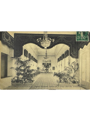 Trouville-sur-Mer – Casino municipal, galerie du 1er étage – CPA ND Phot. n°551