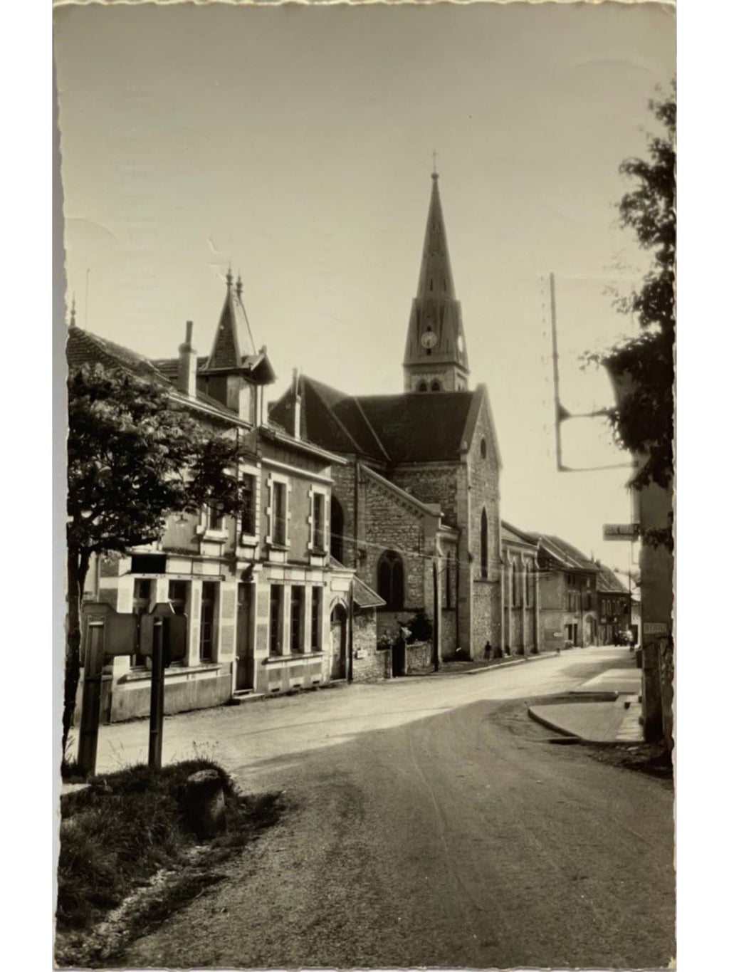 Recto de la carte postale