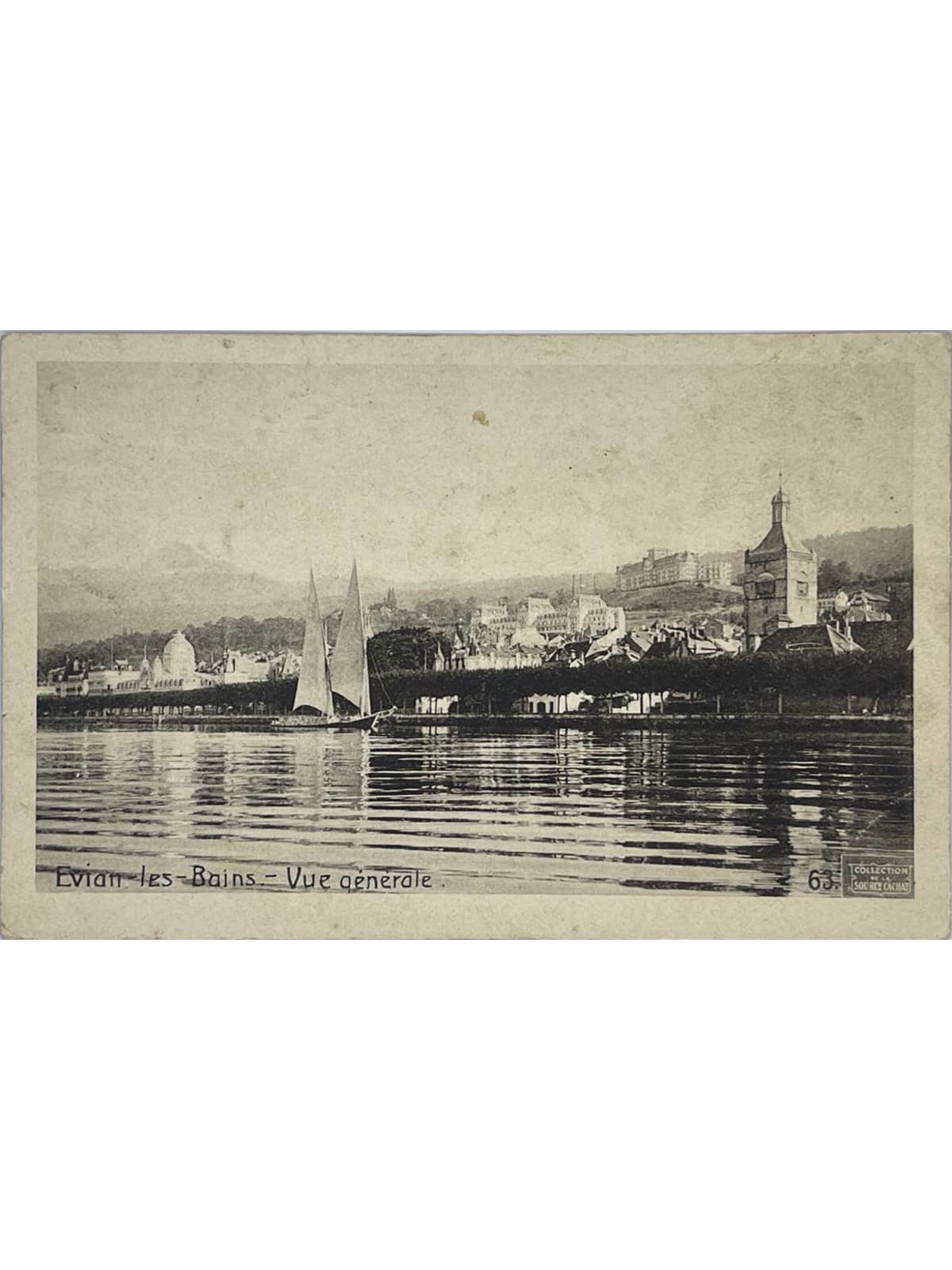 Recto de la carte postale