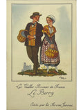 Recto de la carte postale