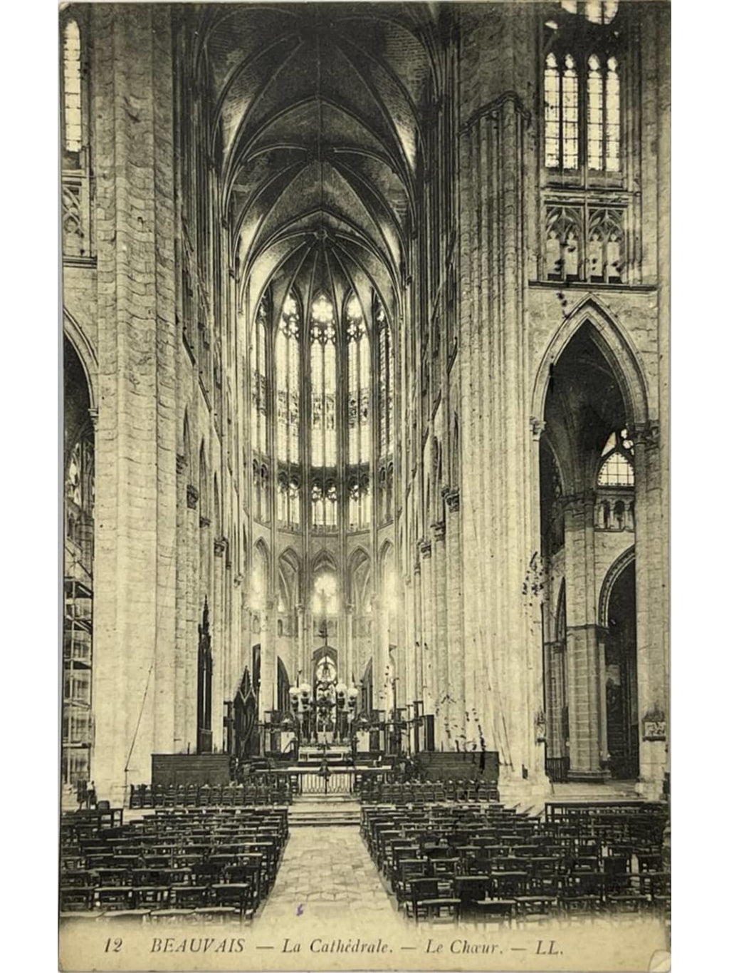 Recto de la carte postale