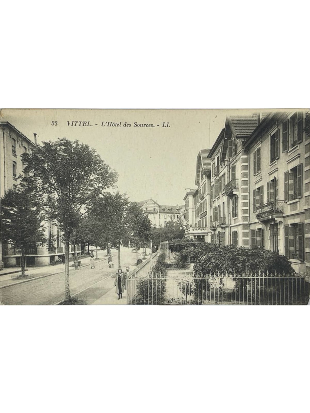 Recto de la carte postale