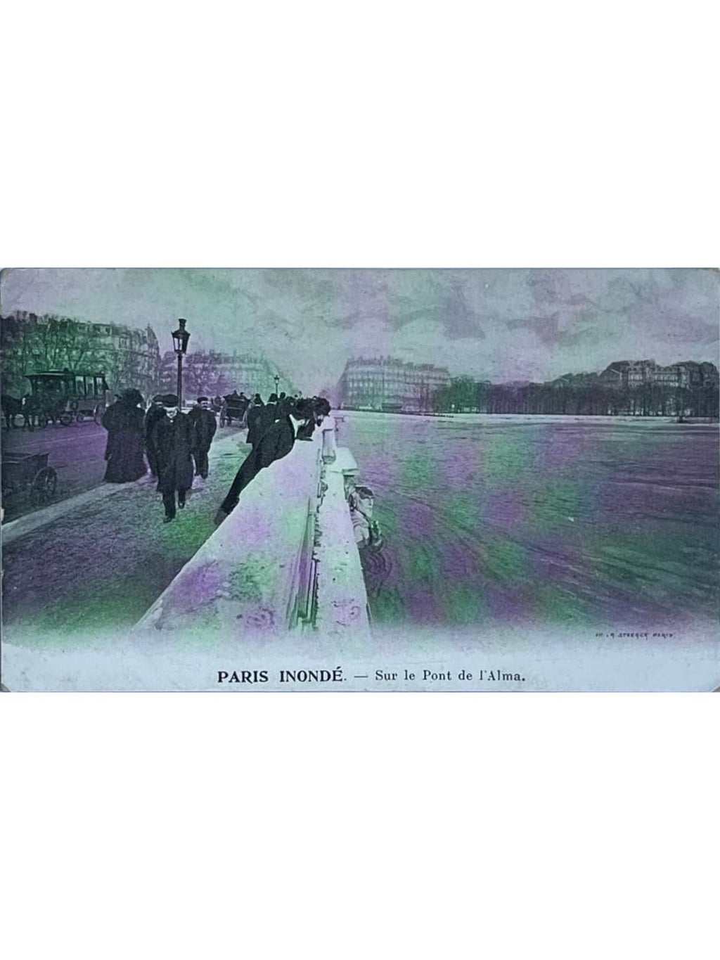 Recto de la carte postale