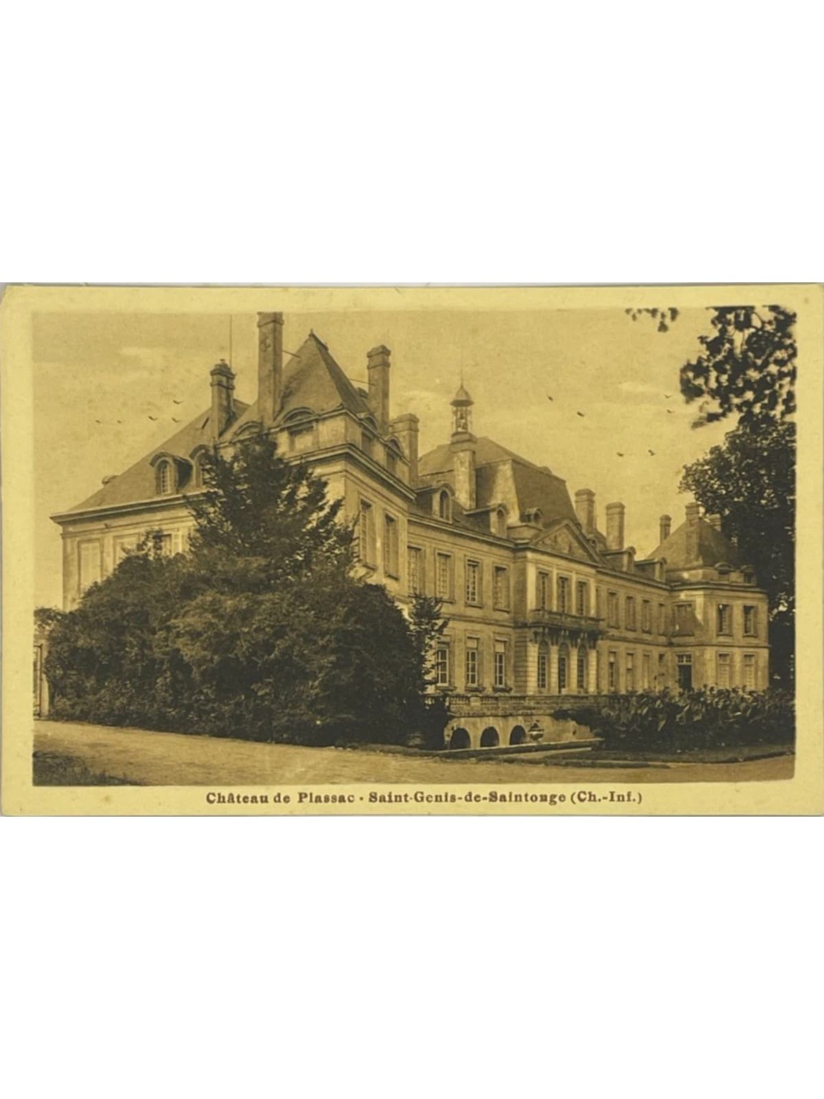 Recto de la carte postale
