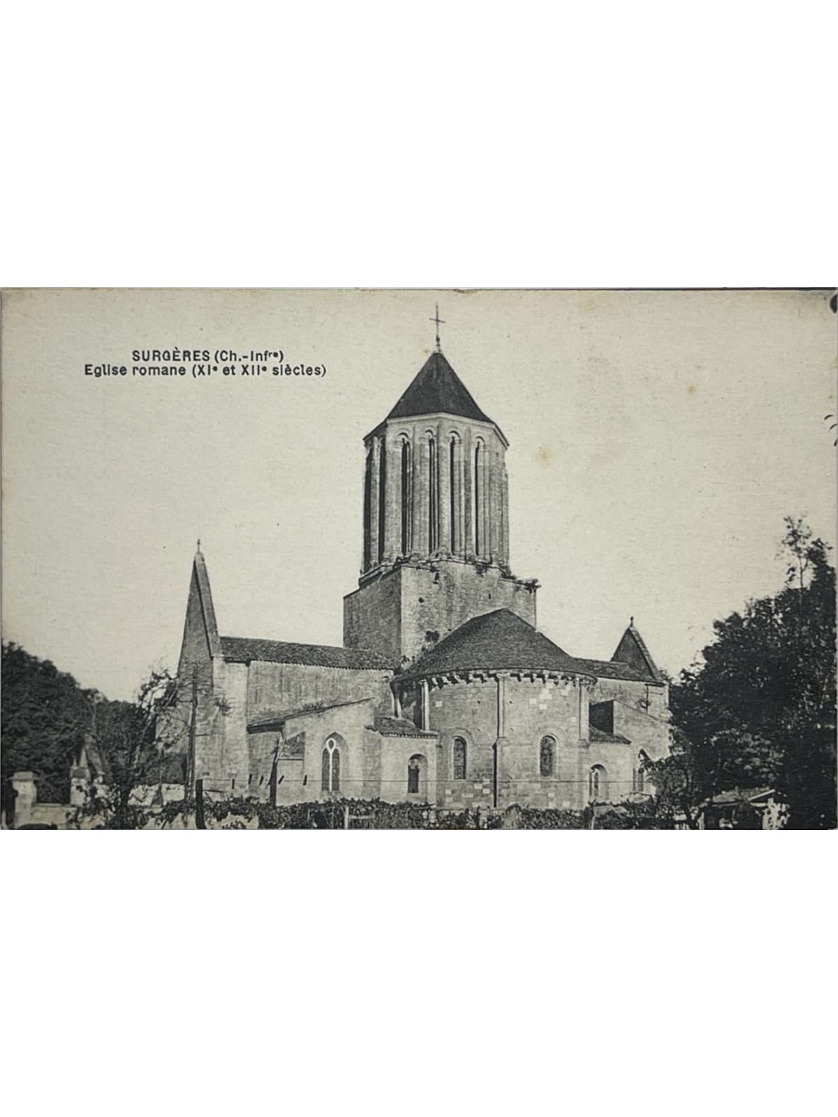 Recto de la carte postale