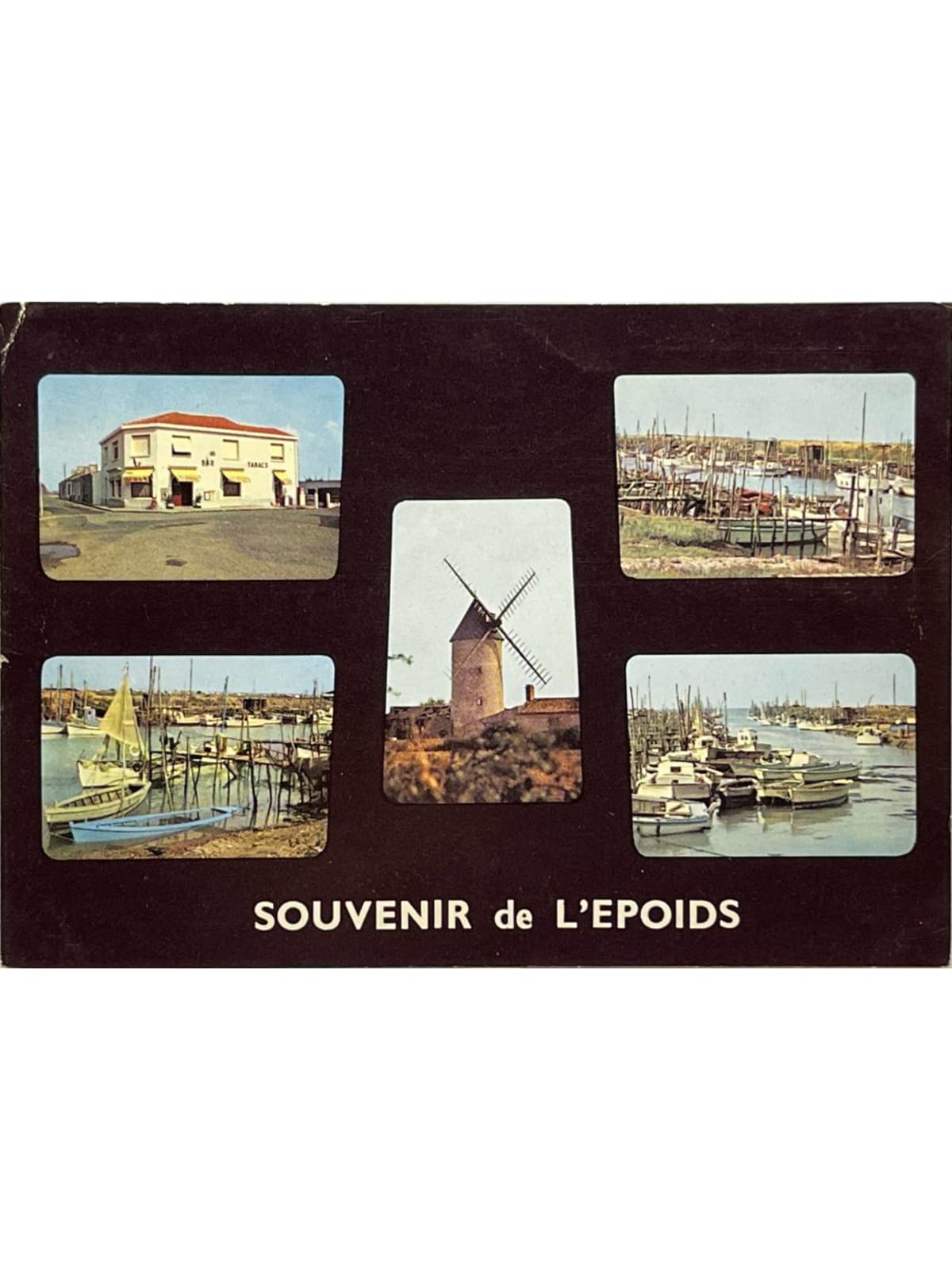 Recto de la carte postale