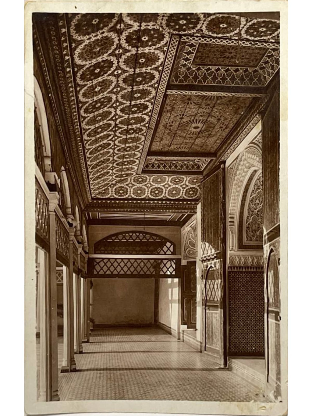 Recto de la carte postale