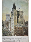 Recto de la carte postale